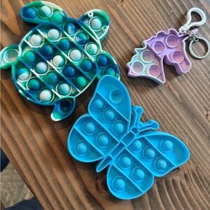 Colorful Pop It Fidget Toy Set